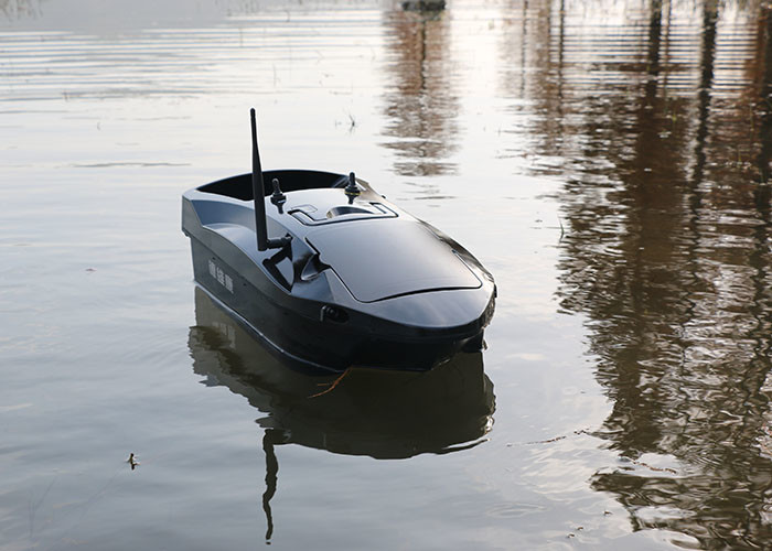 DEVICT bait boat DEVC-110 black ABS / plastic type rc fishing boat