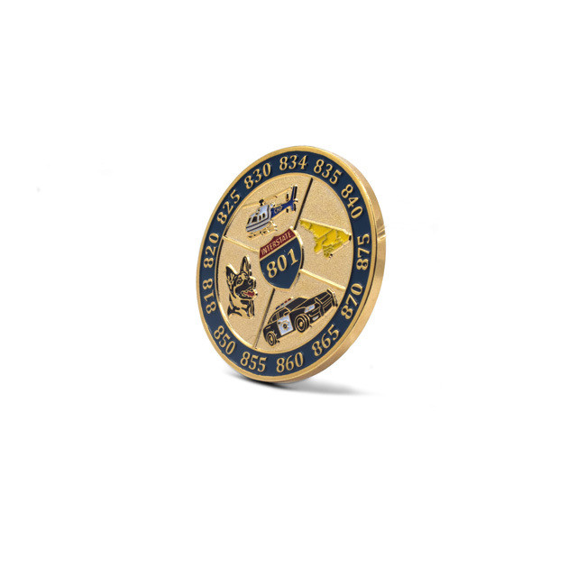 Metal Souvenir Custom Coins USA Navy Challenge Collectible Commemorative 2D 3d Gold Coin
