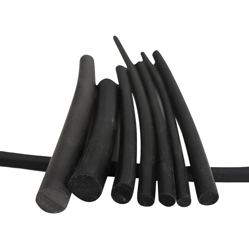 EPDM Solid Rubber Cord Extrusion for Round Seal in Any Color by Customized or Standard