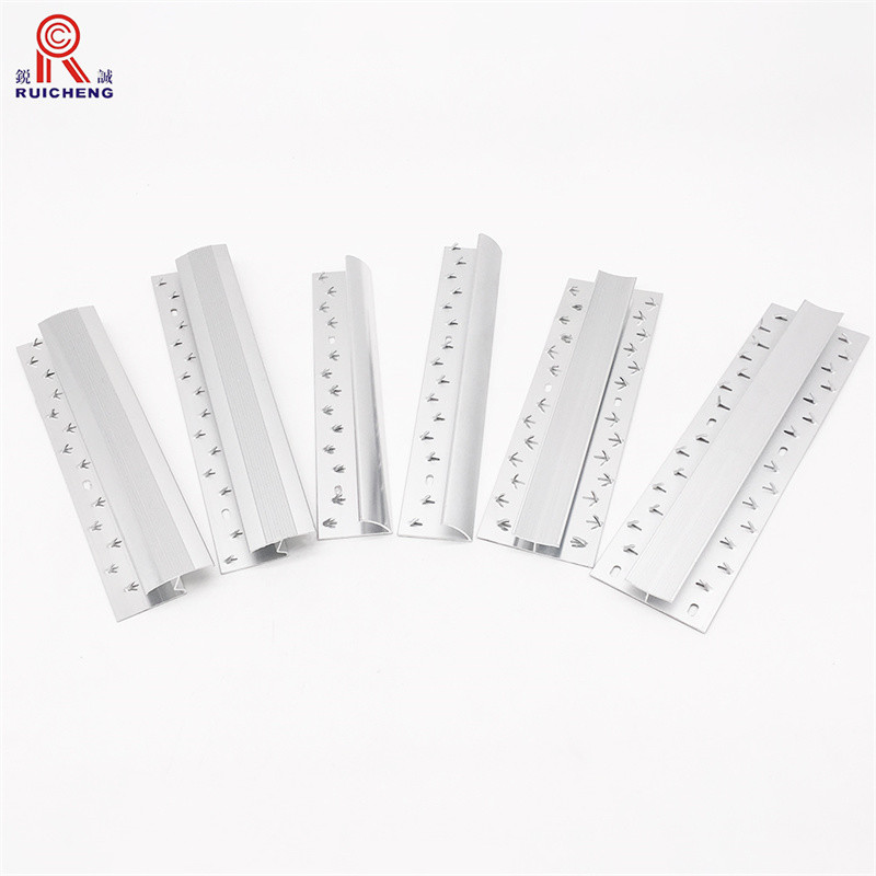 Mothproof Aluminium Transition Strip 45MM Height Mill Finished
