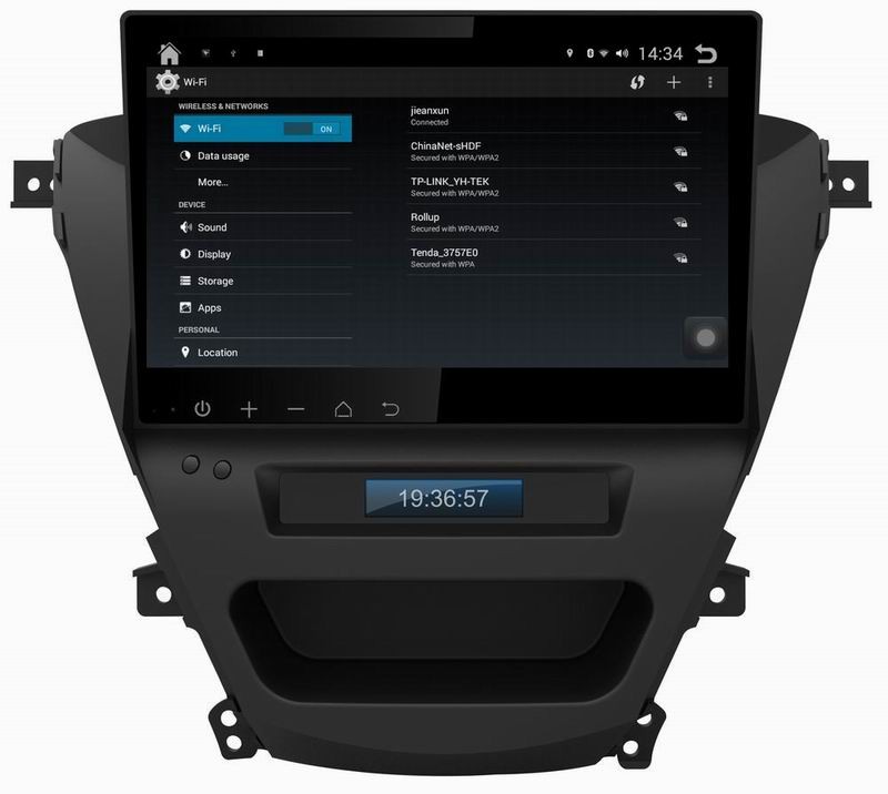 Ouchuangbo Pure Android 4.4 10.1 inch Big Screen For Hyundai Avante Car Media Radio Stereo GPS Navigation free shipping