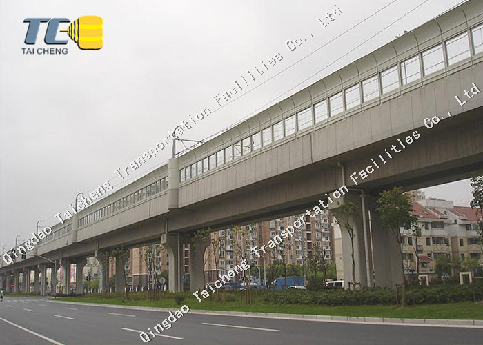 Recyclable Highway Noise Barrier Convenient Installation For Sound Insulation