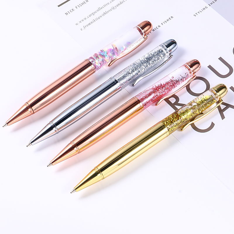 Customizable Heat Sensitive Erasable Ink Glitter Gel Pen for Office School Cute Design