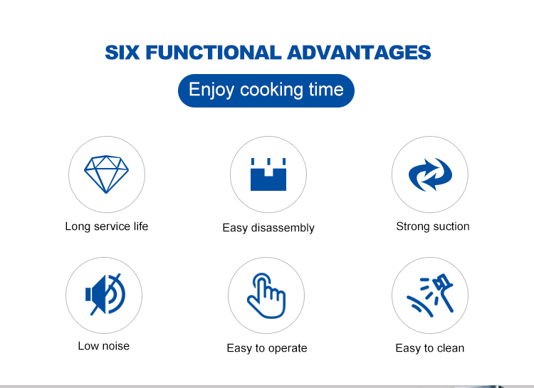 Smart Stainless Steel Glass Range Hood with App Control Low Noise Kitchen Chimney Hood