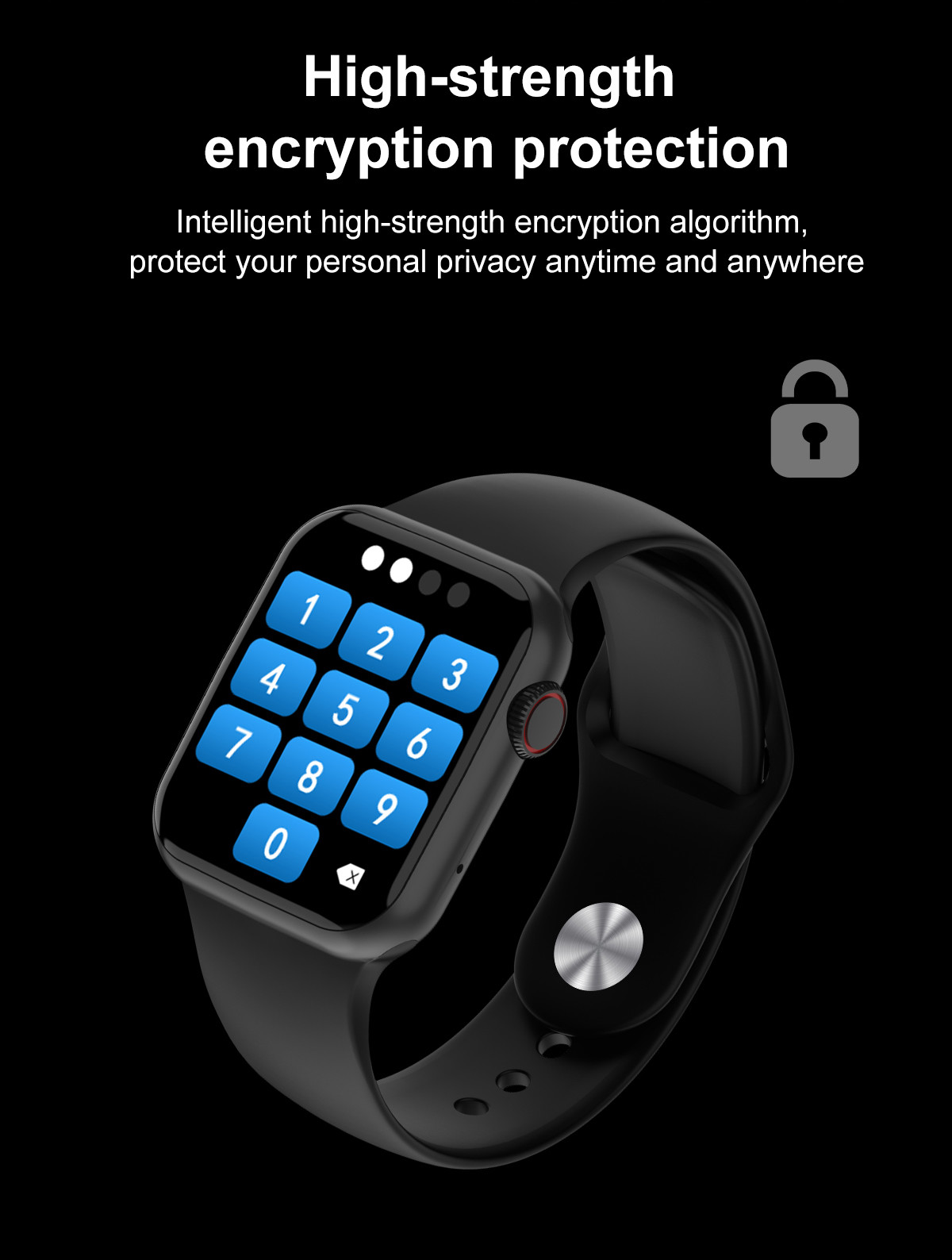 DT100 44mm Smart Watch Series6 Men Bluetooth Call 1.75" Full Touch ECG Blood Pressure Women Find Mobile PhonSmartwatch