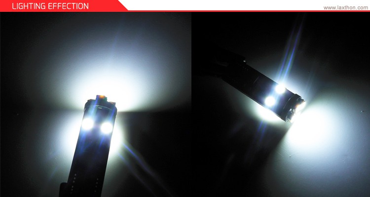 Stable Current Led Auto Light Bulbs Interior Lamp , T10 W5w Led Canbus Indicator Light