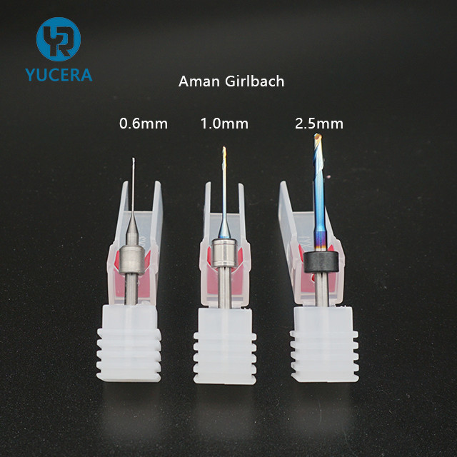 YUCERA 45mm Diamond Coated Dental MIlling Burs