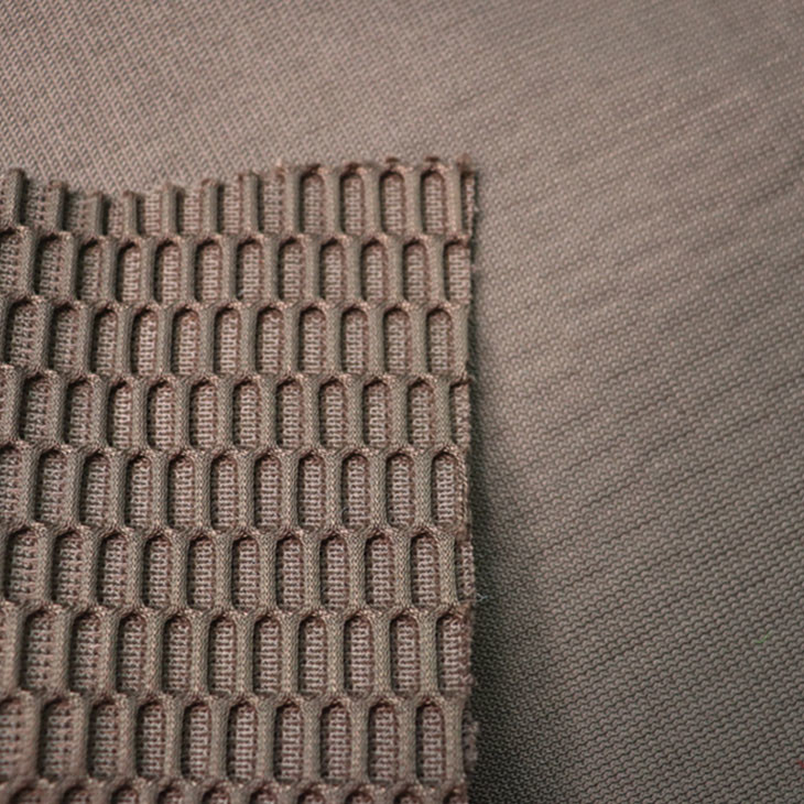 290gsm Airmesh Spacer Mesh Fabric Breathable Mesh Material 100% Polyester