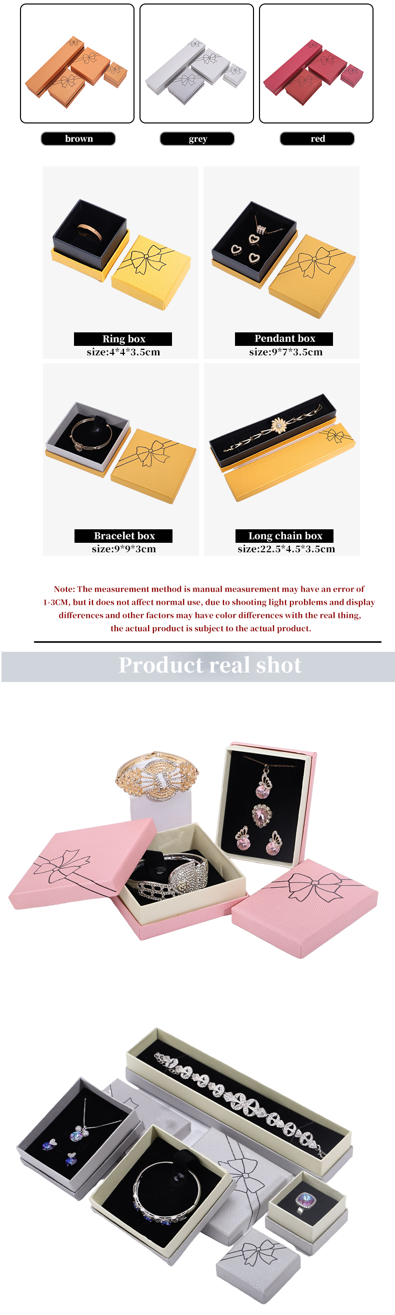 Hanhong Black Rose Paper Jewelry Box Supplies with Heaven and Earth Cover Contact us