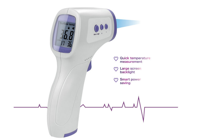 Portable Non Contact Infrared Thermometer 3-5cm Measurement Distance