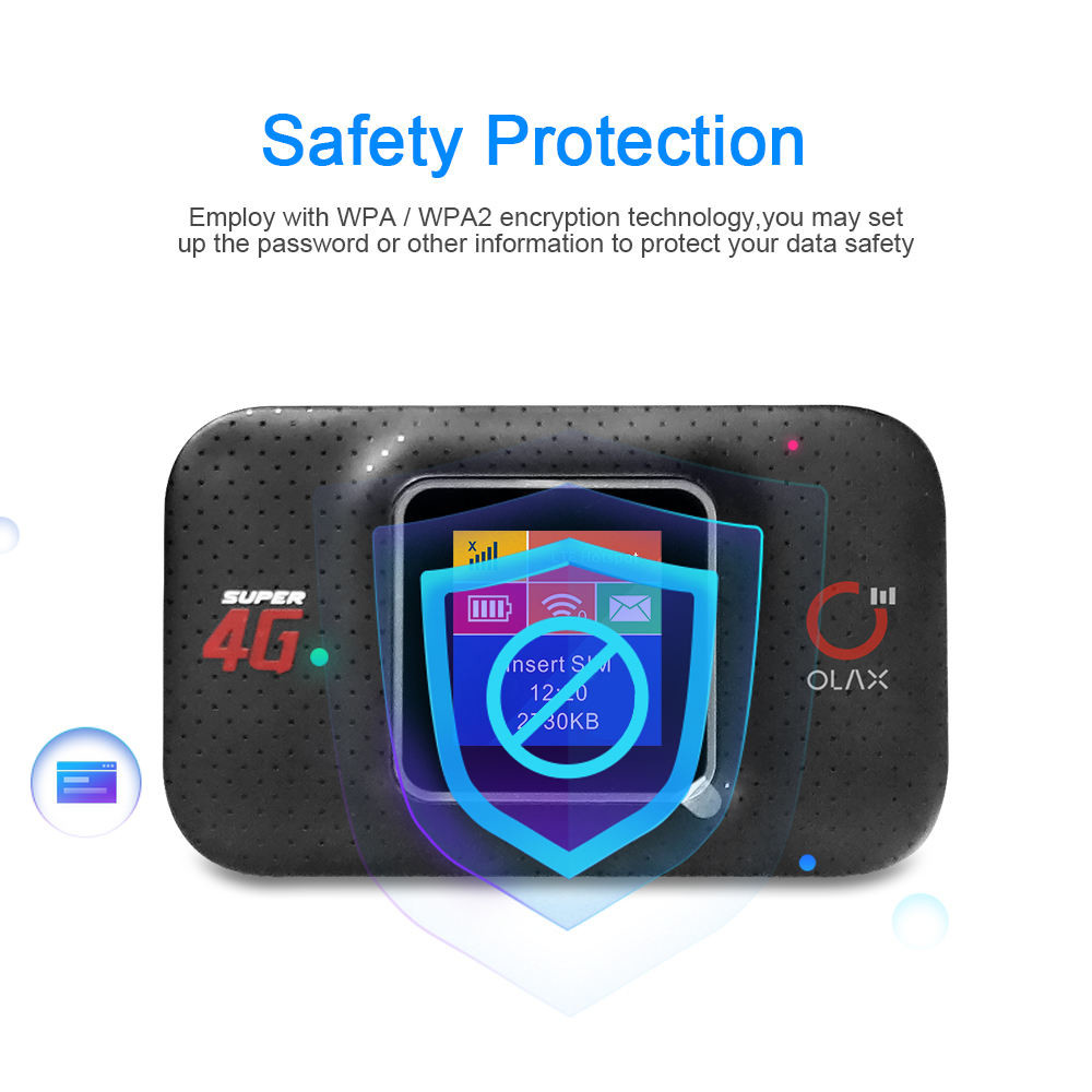 OLAX MF982 Pocket Wifi Mobile 4G LTE 3000mah Hotspot Router Factory Wireless-N Wifi Repeater Routers