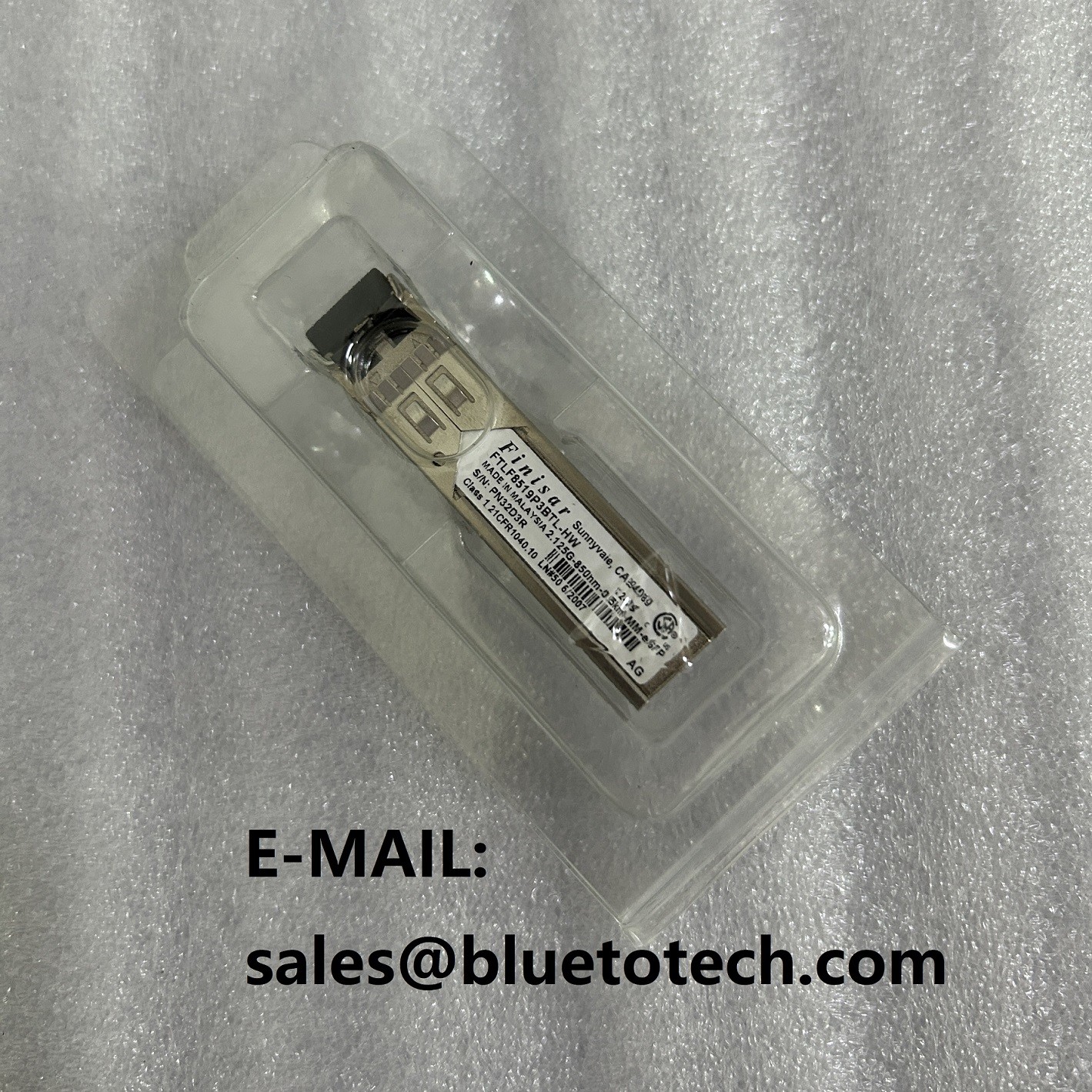 SFP Transceiver Plastic Box Clamshell SFP Cover For 1G 10G