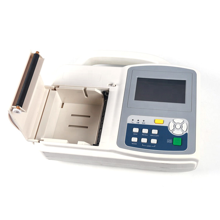 6 Channel Portable ECG Machine 12 Lead EKG Ectrocardiograph