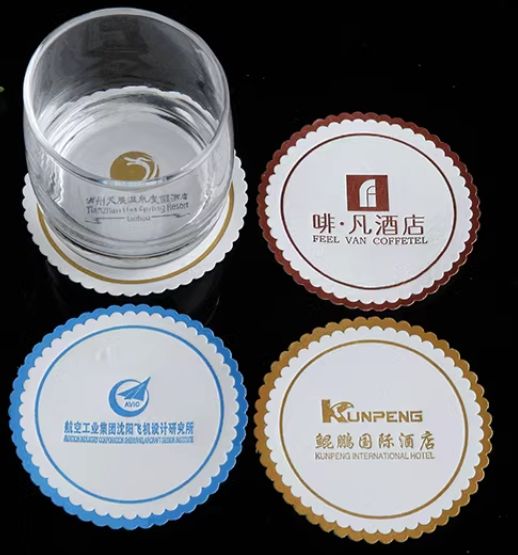 Pure Fibres 1.5mm 2mm Thickness Absorbent Paper For Coasters 72 x 102cm 