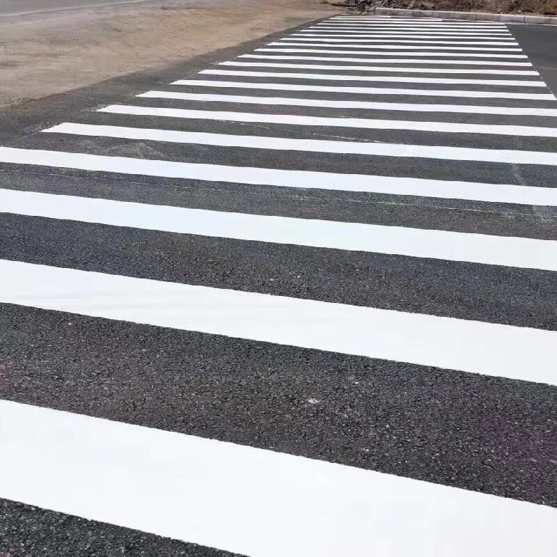 Thermoplastic Reflective Road Marking Paint Optional Colors for All Weather Conditions