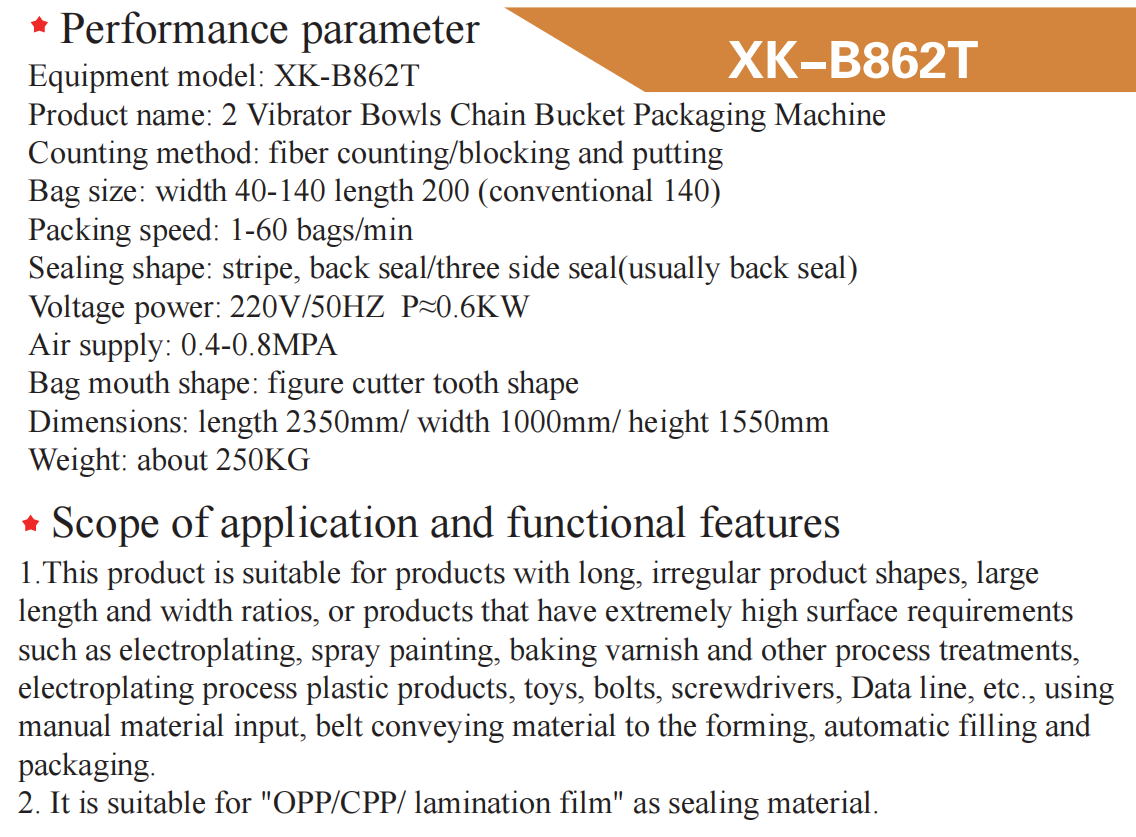 Fully Automatic Feeding Filing Screws Hardware Packing Machine