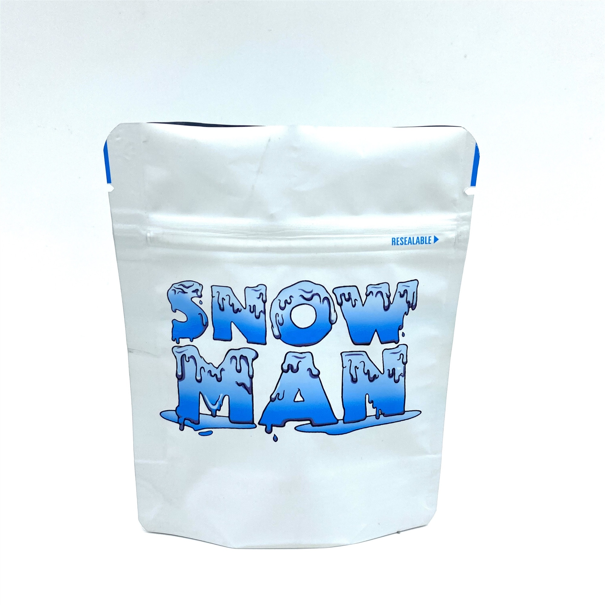 LDPE Resealable Mylar Bags Gravure Print Aluminum Packaging Bags GMP