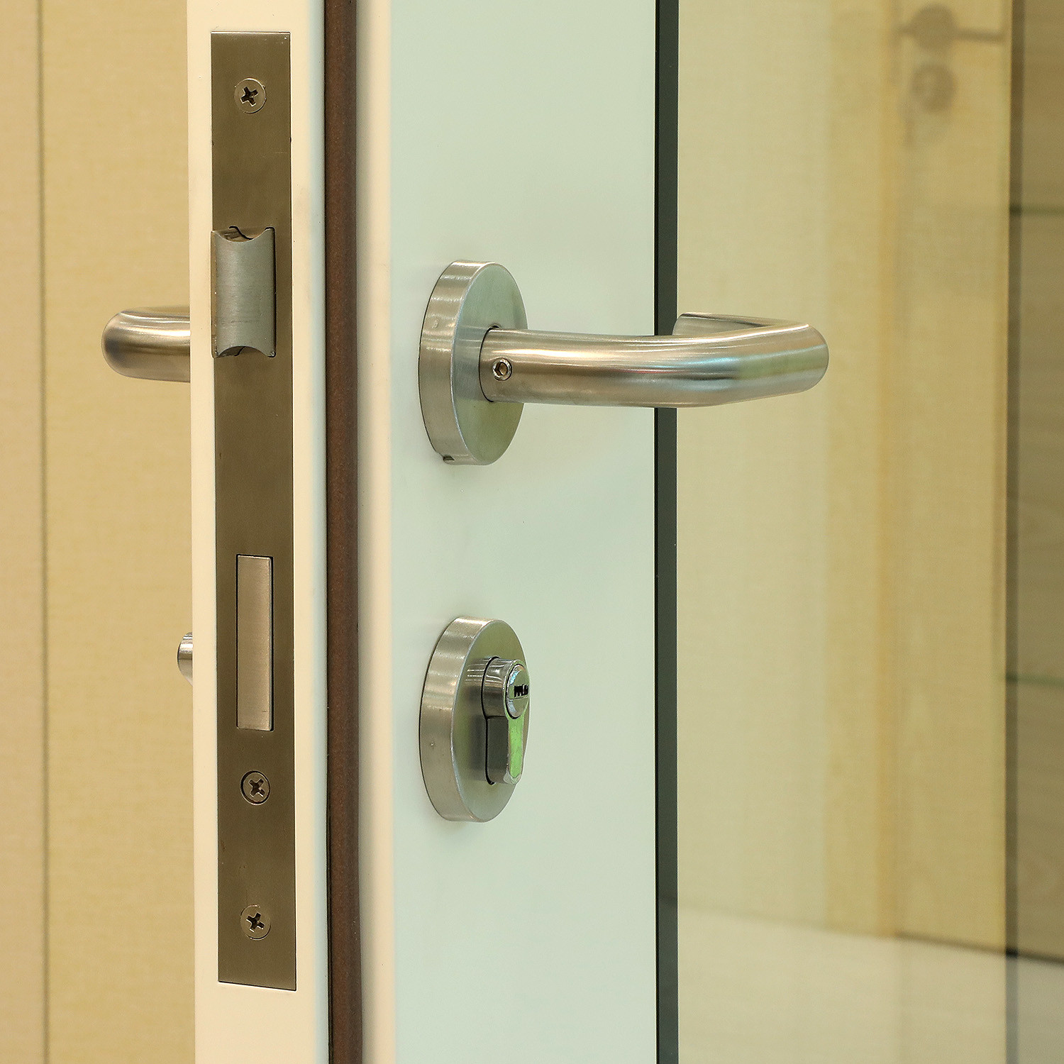ISO9001 Steel Hospital Door With Hinge Customized Size
