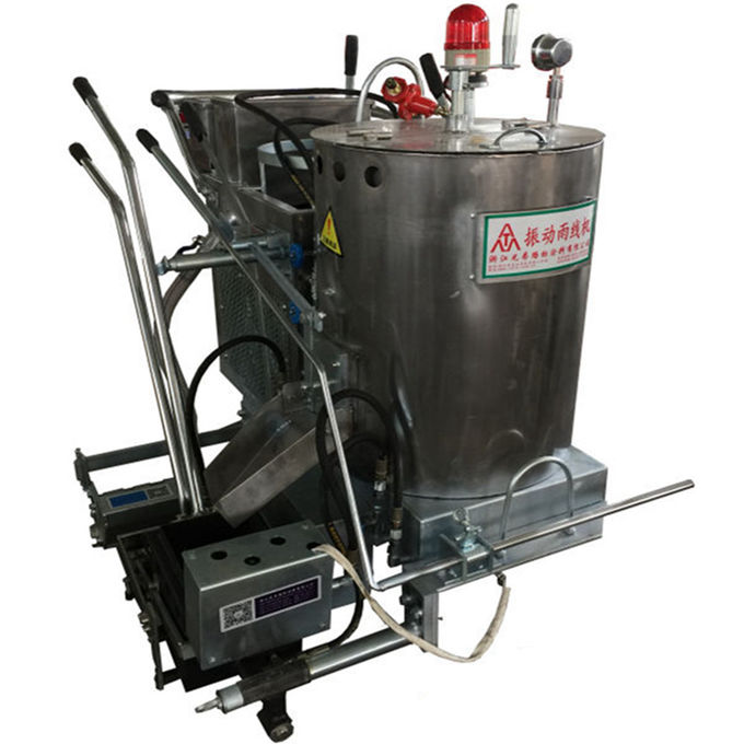 Hot Melt Self Propelled Powder Vibrate Road Line Marking Machine