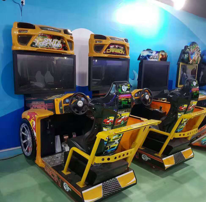 NFS Coin Operated Driving Car Game Machine Coin Pusher Dreamland Amusement Games Need for Speed Racing 42 Inch Screen US PLUG