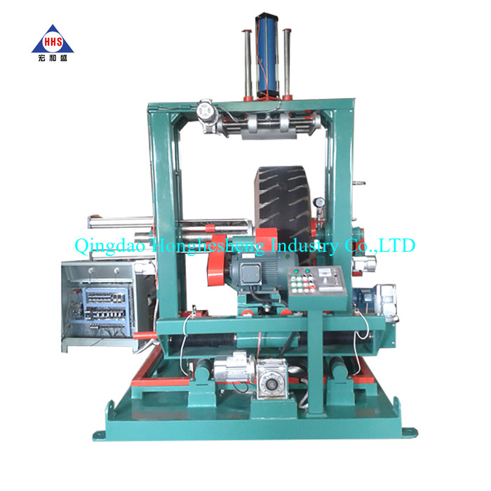 Inflatable Waste Tire Retreading Buffing Machine Tire Recycling Machine