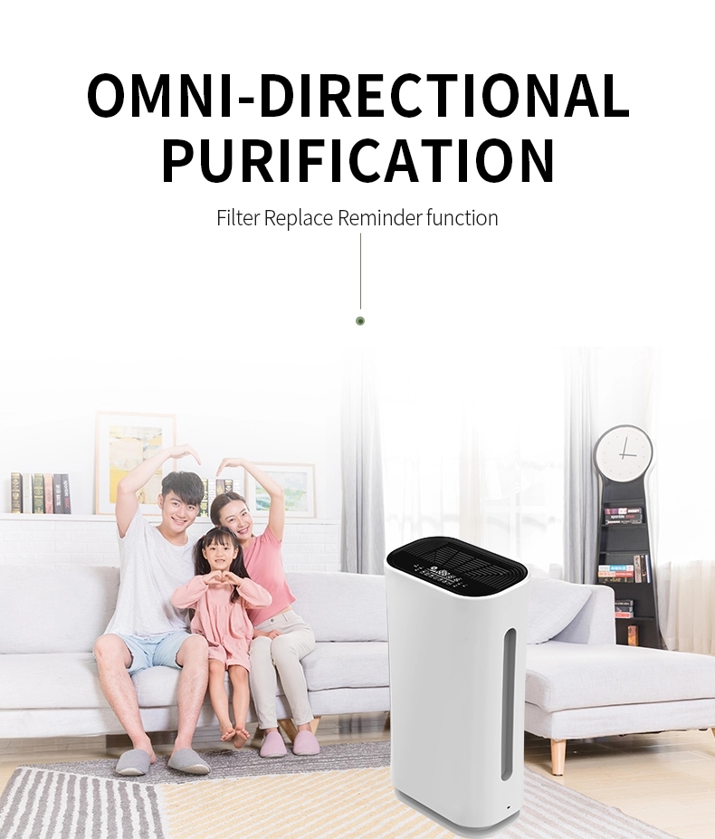Home Smart Low Noise Air Cleaner Professional Eco-Friendly Stay Fresh Air Purifier