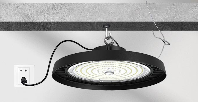 High Power 480W High Bay Garage Lights Warehouse Lighting LED For Gymnasium Stadium