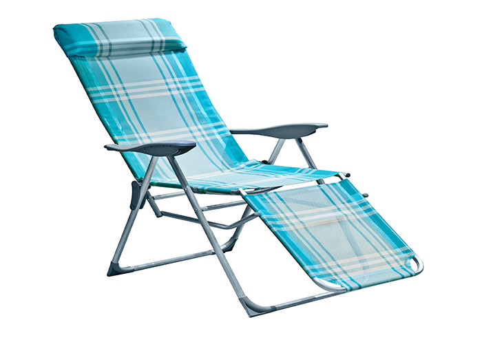 Lightweight Outdoor Foldable Chair Textilene Patio Chairs Rust Proof