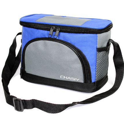 600D Two Layer Insulated Tote Lunch Bag Food Delivery Heat Preservation Bag