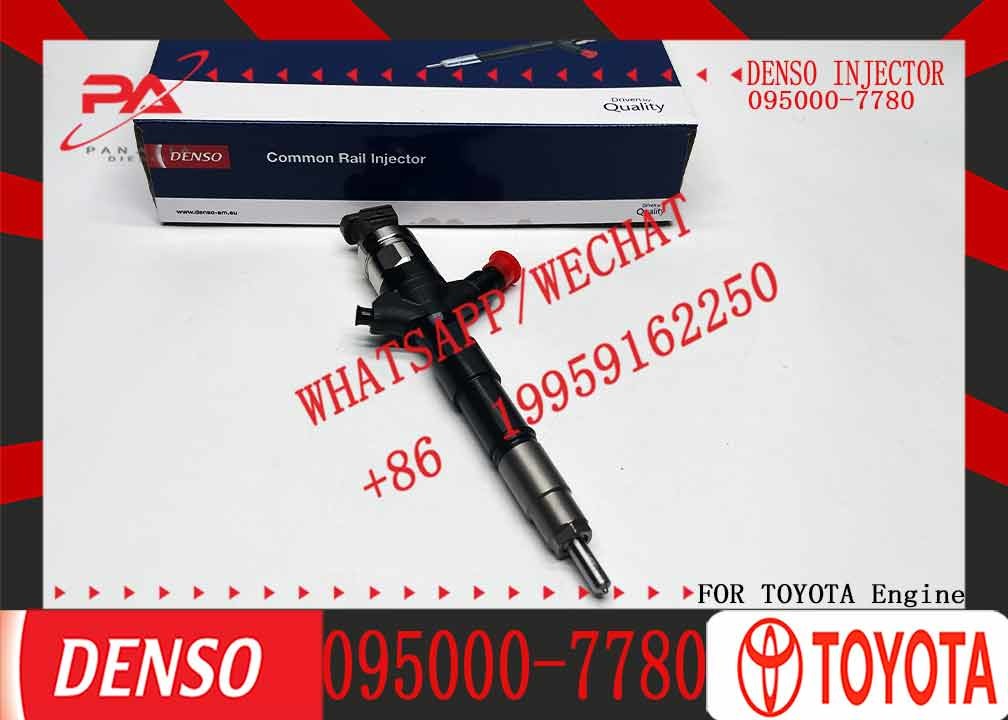 095000-7780 common rail injector 095000-7781 Diesel Fuel Injectors 23670-39316 23670-39315 For Sale Toyota