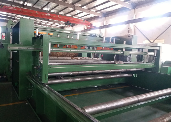 High Capacity Winding Cutting Machine , Non Woven Fabric Cutting Machine