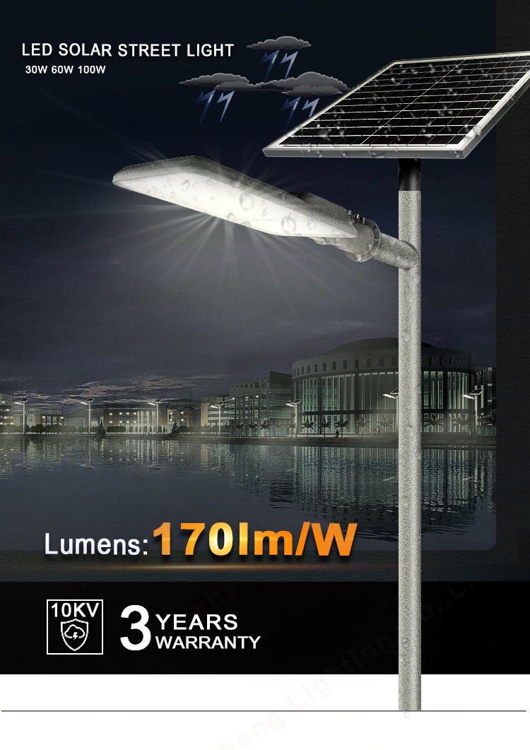 CE Approved IP66 12V 60W Solar Powered LED Street Lights solar street lights outdoor 10000 lumens 6000