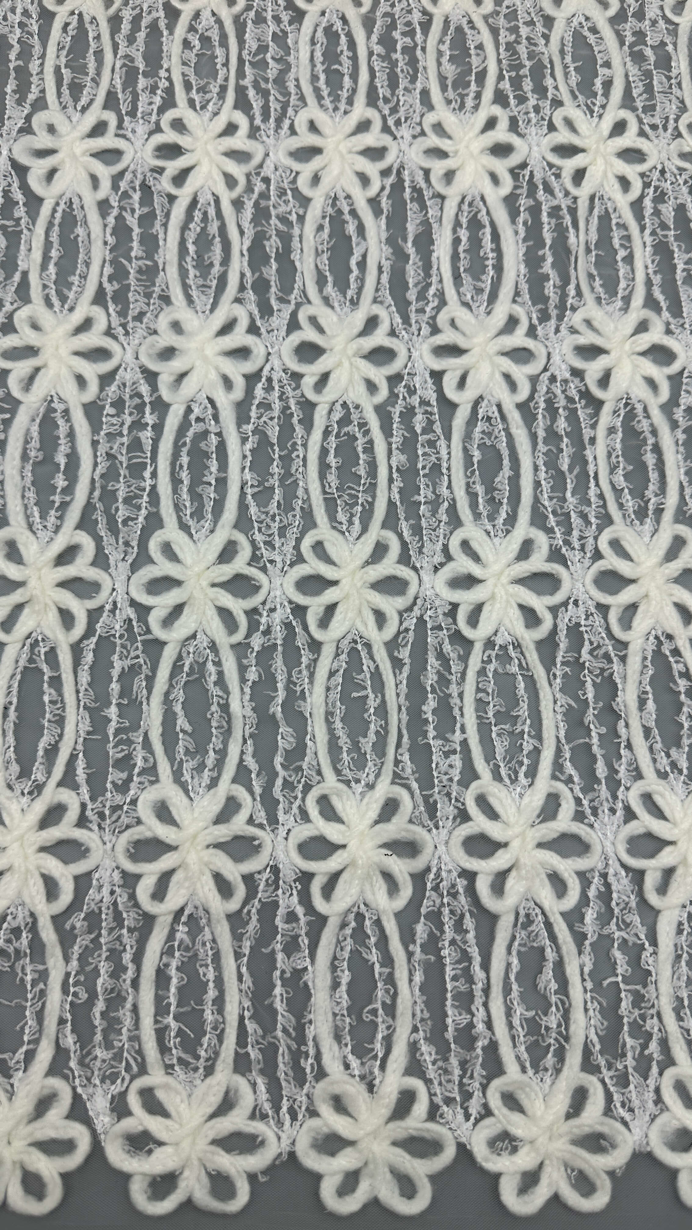 Leafy Corded Lace Fabric Luxary Breathe and Elegent Wedding Party Lace Fabric