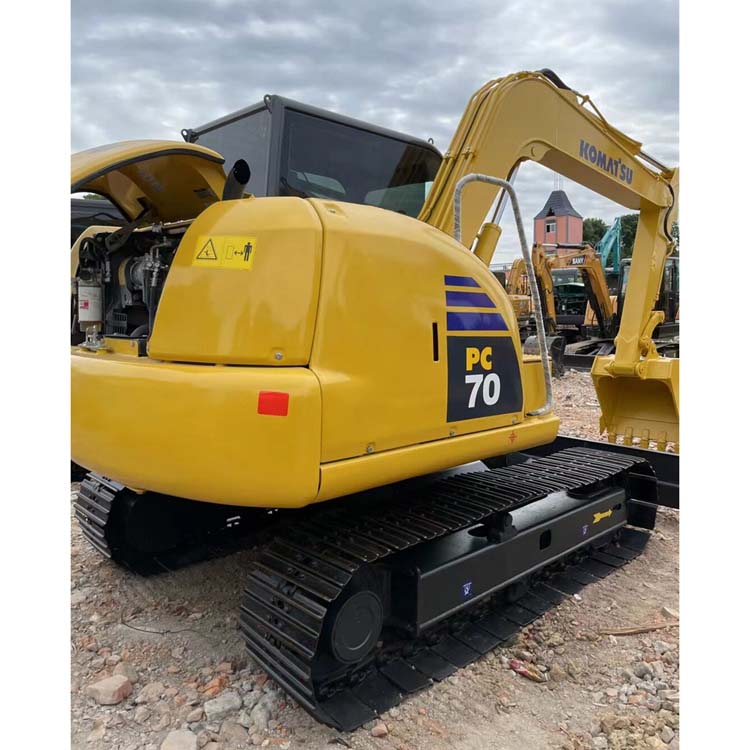 6500 KG Operating Weight Komatsu PC70-8 Excavator Japan Original 7 Ton for Good Health
