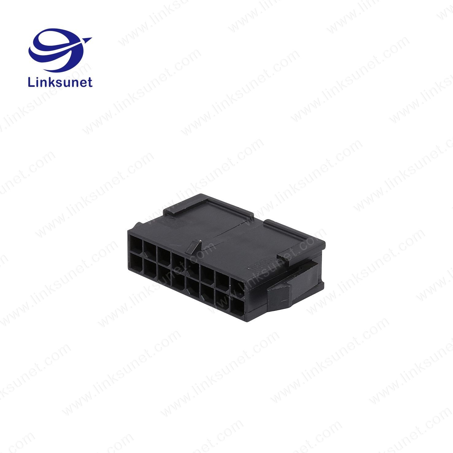 Male Female Wire Connectors 43020 - 0600 MOLEX Micro Fit Connector With Panel Mount Ears