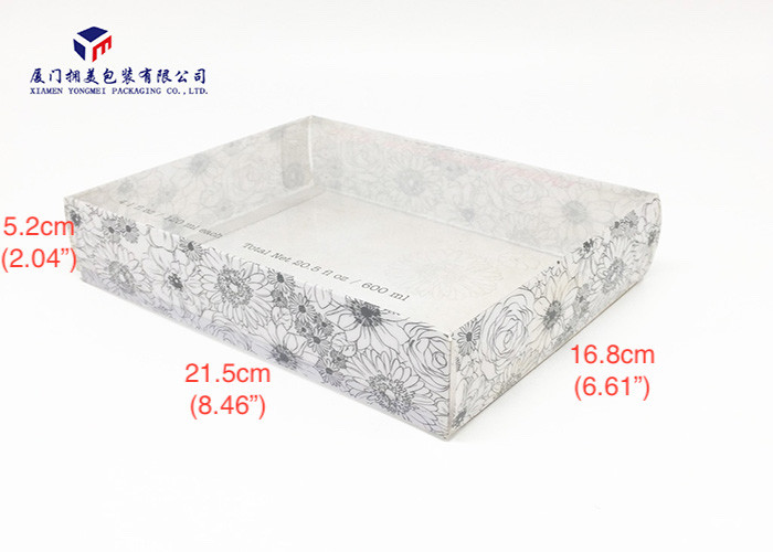 Multifunctional Plastic Retail Packaging Boxes Silver Hot Stamping On Front Side