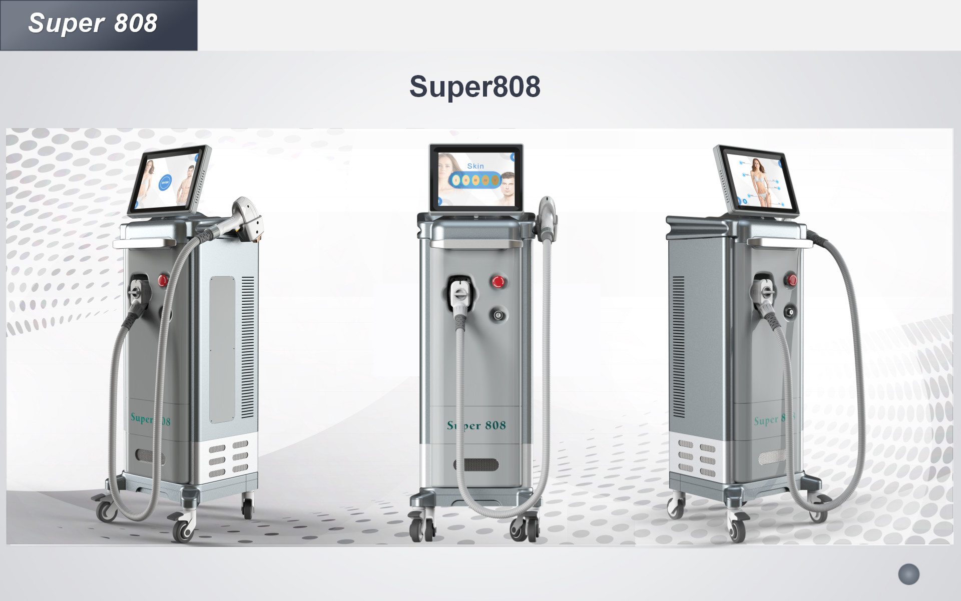 Permanent 808nm Diode Laser Hair Removal Machine Beauty Laser Machine