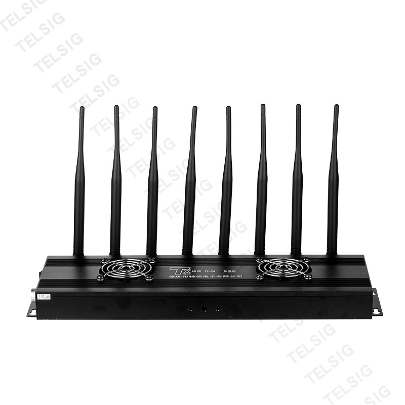 24 Hours Bluetooth / WIFI Signal Jammer Blocker 8 Band With Separate Switch