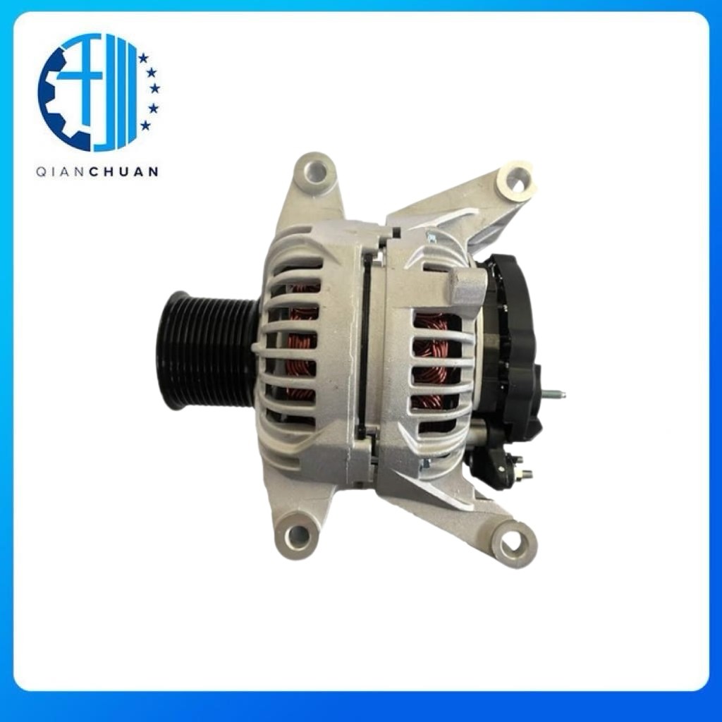 0124655076 Alternator For C6.6 Engine E320D2 Excavator Spare Parts