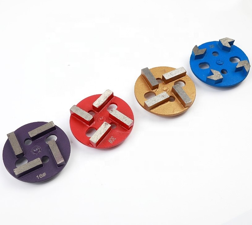 OEM Concrete Floor Grinding Disc 10mm 12mm 25mm Diamond Abrasive Material