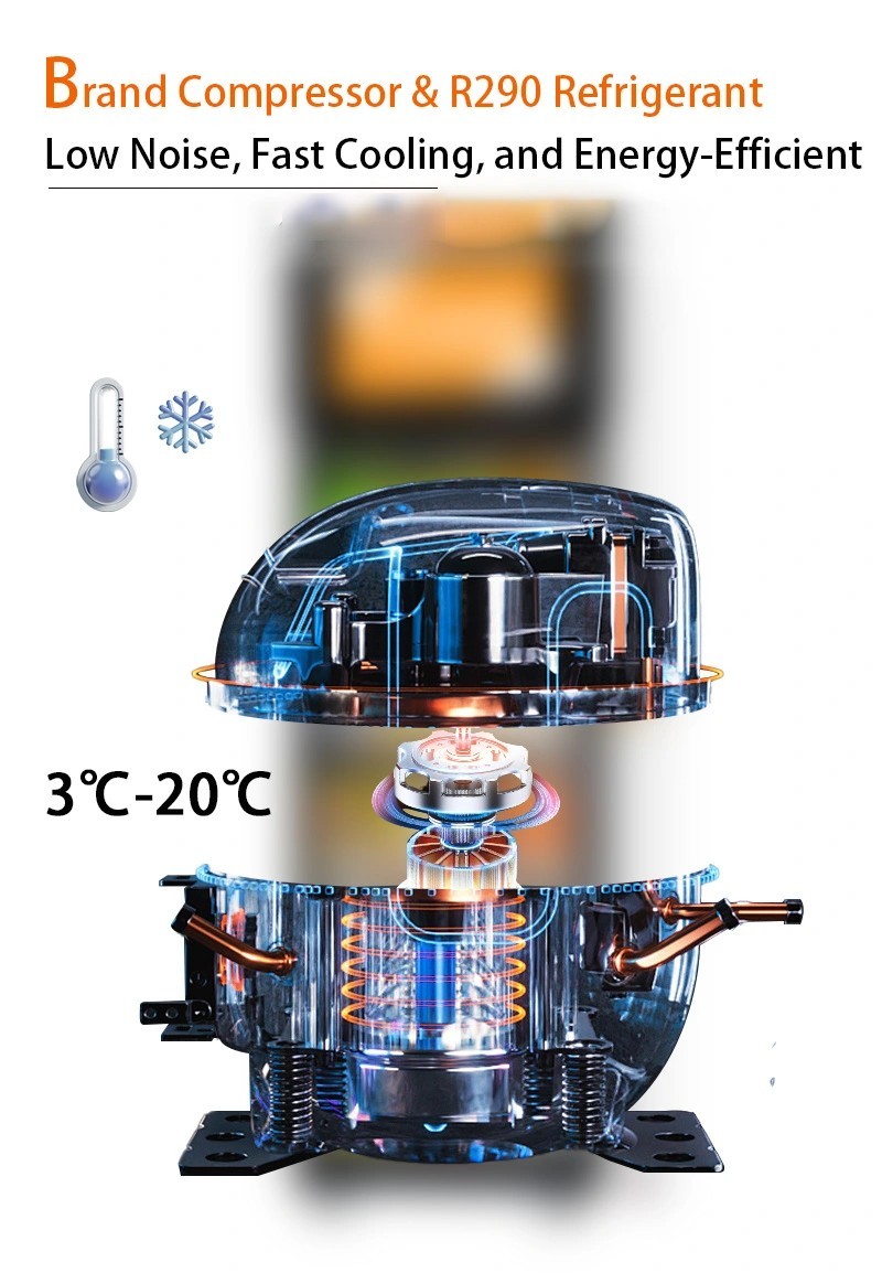 Farm Fresh 24/7 Locker Vending Machine with Automated Cooling and Contactless Payment