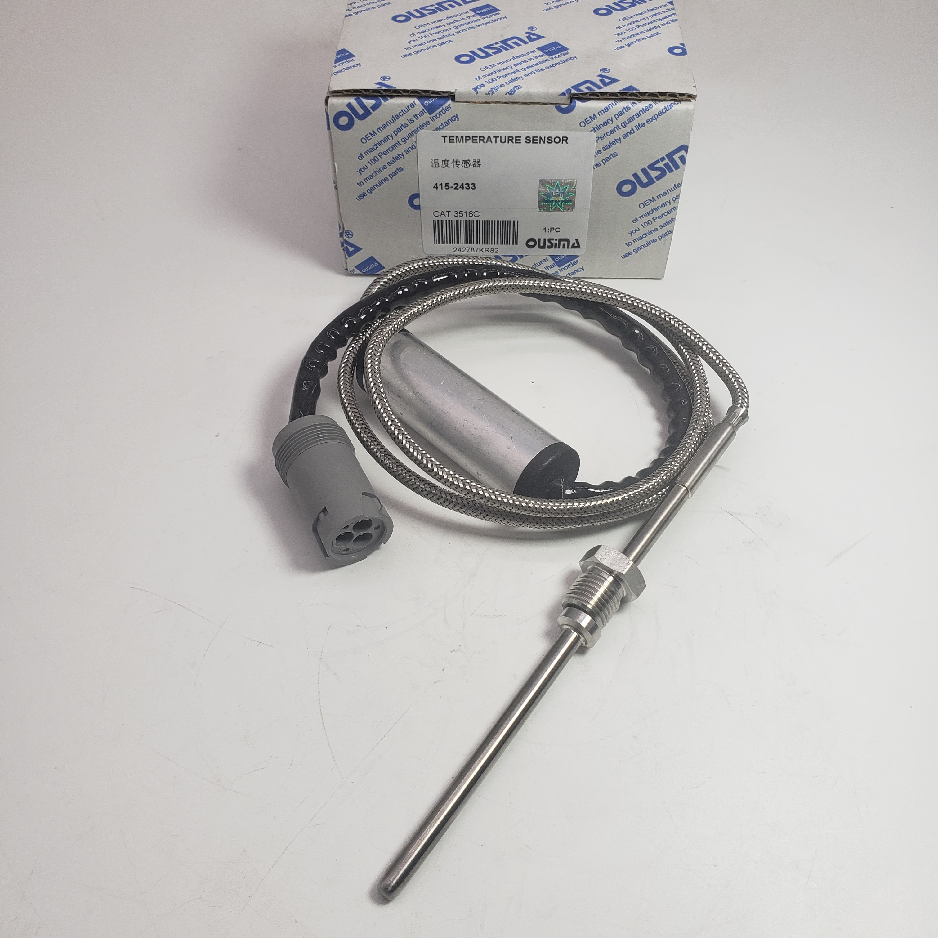 Temperature Sensor 415-2433 4152433 For CAT 3516C