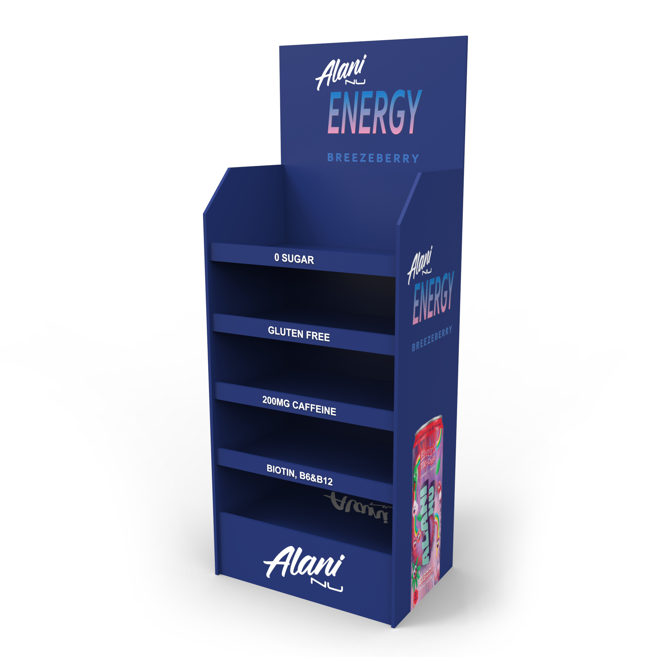 Supermarket PVC Display Stand Foam Board Shampoo Display Stand With Custom Logo