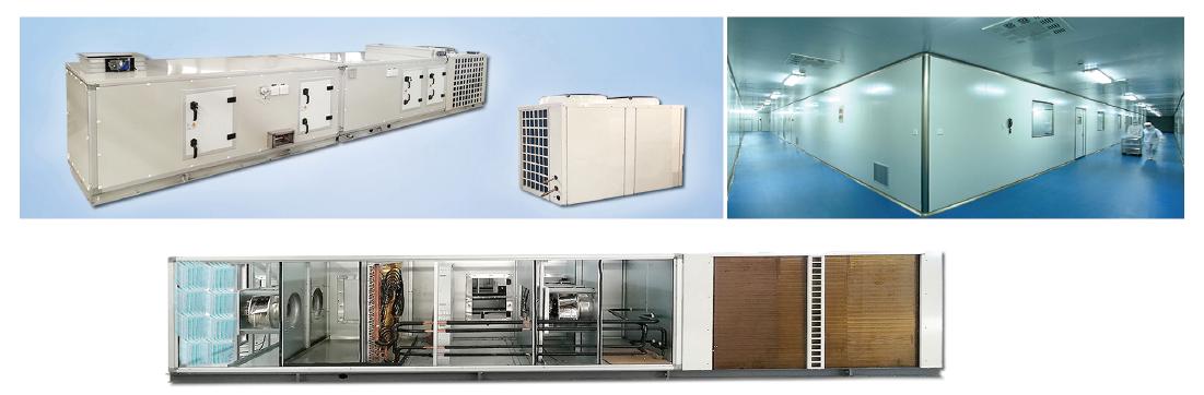 Laboratory Hygienic Clean Room Air Handling System Units