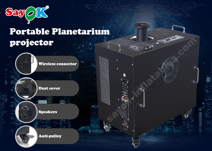 6000lm Brightness HD Projector for dome And Fish Eye Lens SGS UL
