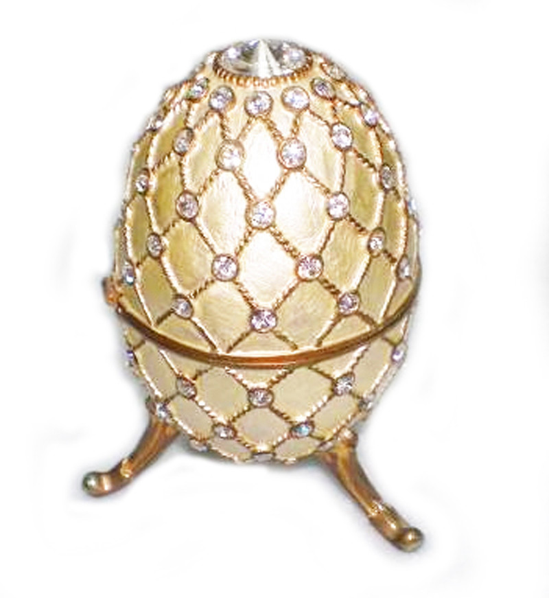 Luxury Faberge Easter Eggs Jewelry Organizer Faberge Egg Jewelry Box Vintage StyleTrinket Box Faberge Egg Jewelry Box