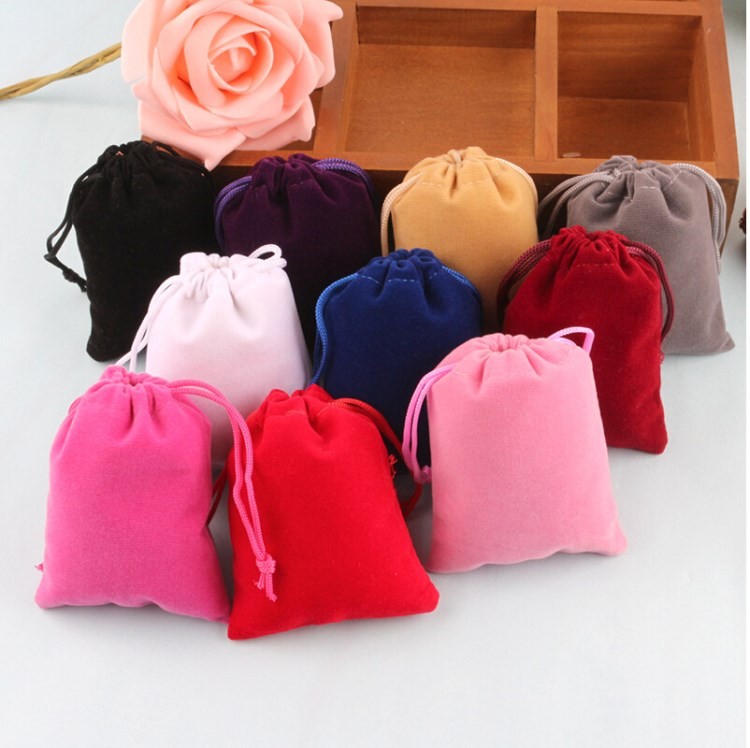 Custom Small Fleece Drawstring Bag For Gift Eco Friendly