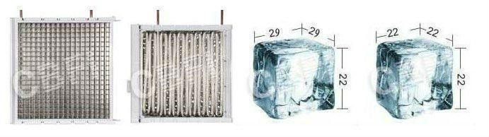 Arge Edible Ice Cube Machine With German Compressor High Quality