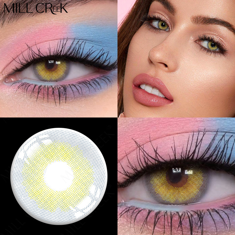 Disposable Aurora Natural Color Contact Lens Yearly Eye 14.2mm