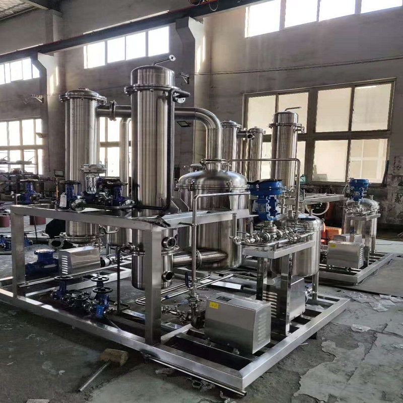 Thin Film Short Path Evaporator Distillation 0.5m2 2m2 Wiped Evaporator For Oil